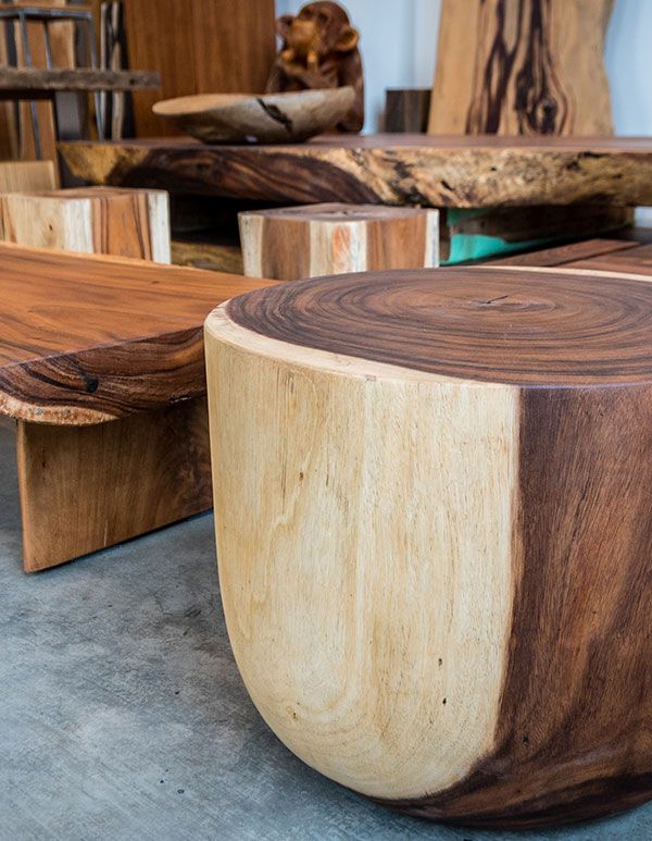 Holzhocker - Böhmer Manufaktur